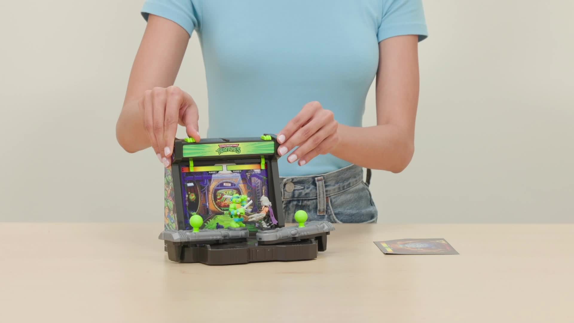 Akedo Legends of Teenage Mutant Ninja Turtles Battle Arena with 35